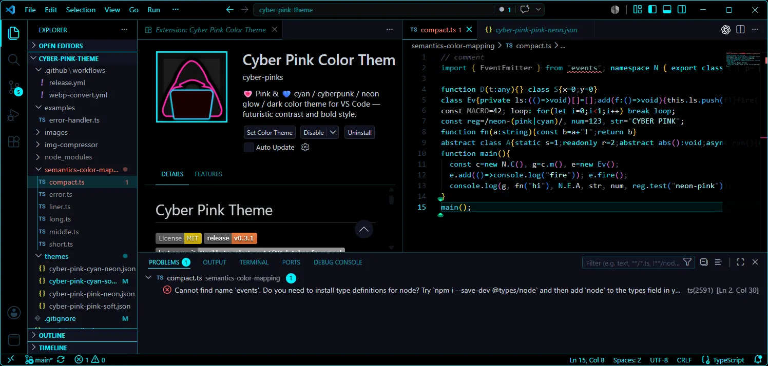 Cyan Neon